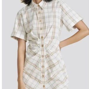 Dress over the knee, size M, casual chic